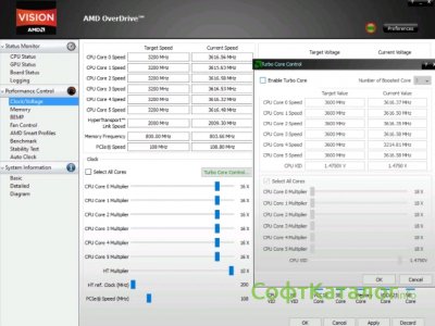 Скачать AMD Overdrive (АМД Овердрайв) на русском бесплатно