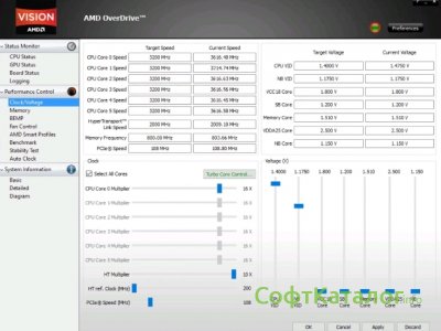 Скачать AMD Overdrive (АМД Овердрайв) на русском бесплатно